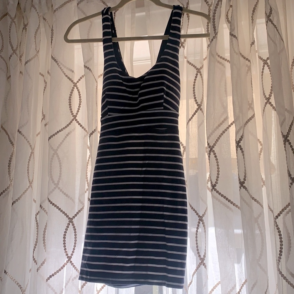⚓️ Blue | white stripes dress